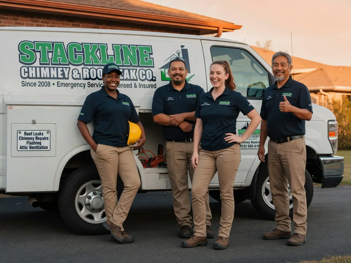 Chimney flashing repair company in Burr, NE